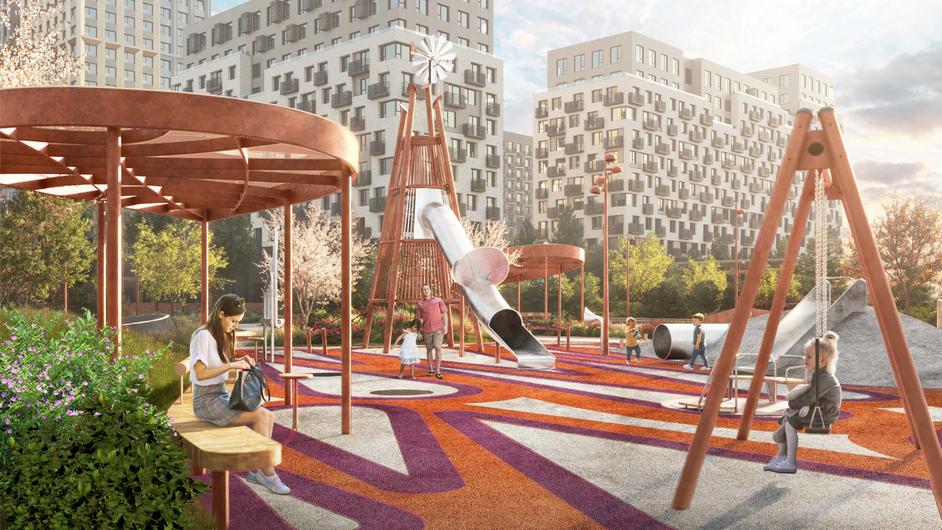 ЖК Страна.Заречная и ЖК Аквилон Beside 2.0 в Москве 4