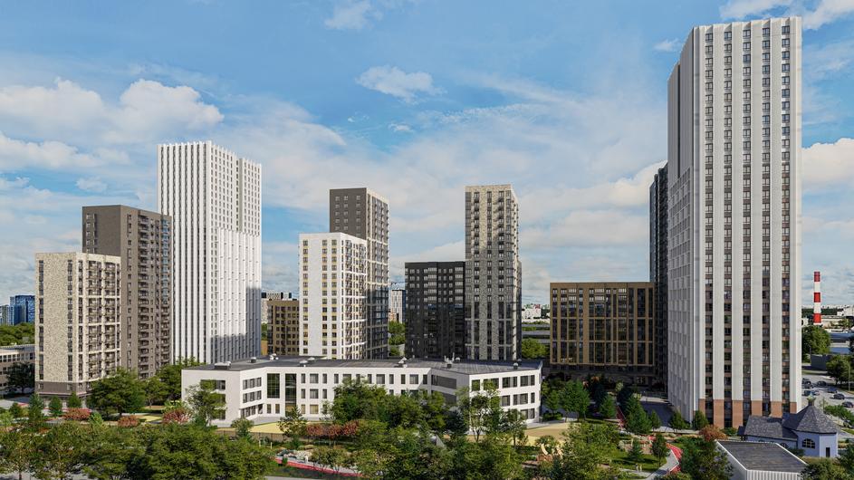 ЖК 1-й Измайловский и ЖК Сиреневый парк 1