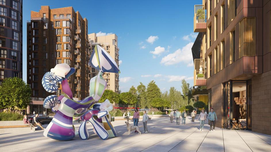 ЖК Детали и Russian Design District 7