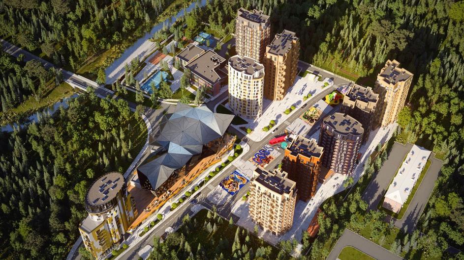 Russian Design District и Foreville Новая Москва 3