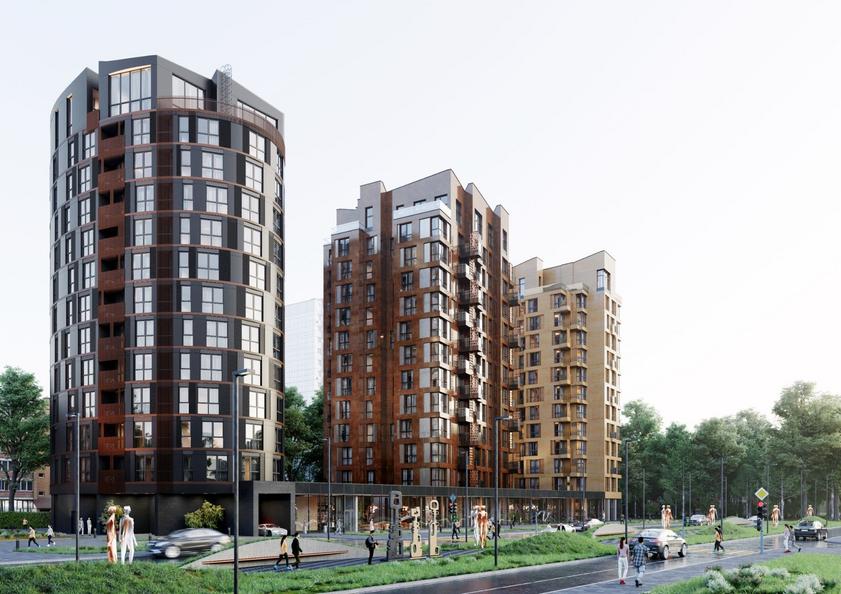 ЖК Foreville и ЖК Russian Design District 9