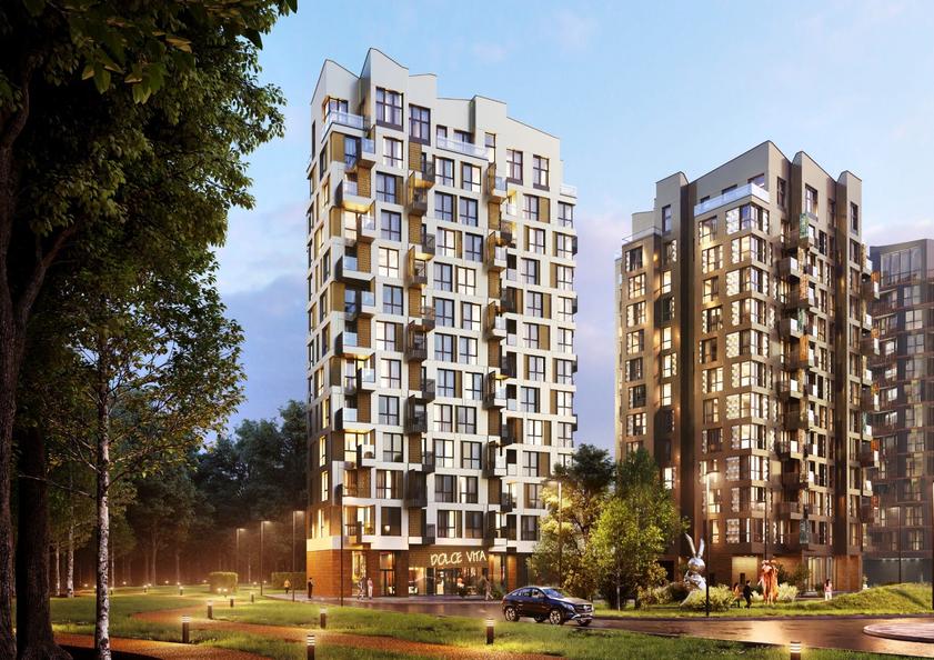 ЖК Foreville и ЖК Russian Design District 10