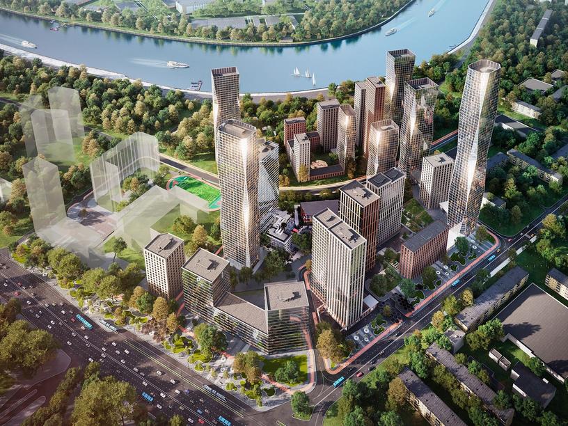 ЖК ERA и ЖК Первый Нагатинский ЮАО Москвы 9