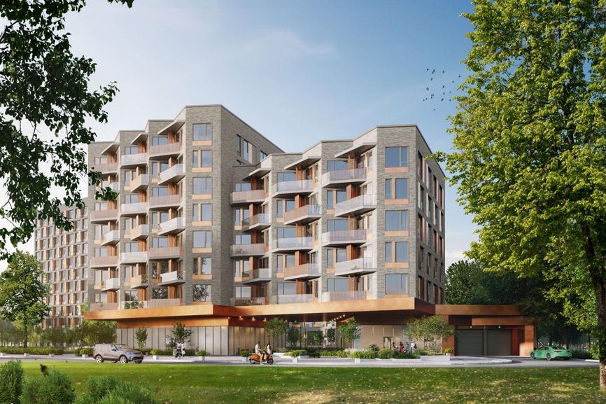 ЖК Champine и ЖК Метрополия в Южнопортовом районе 1