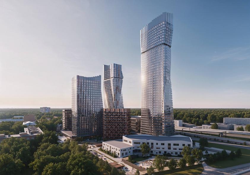 ЖК Измайловский парк и ЖК Aurum Time 6