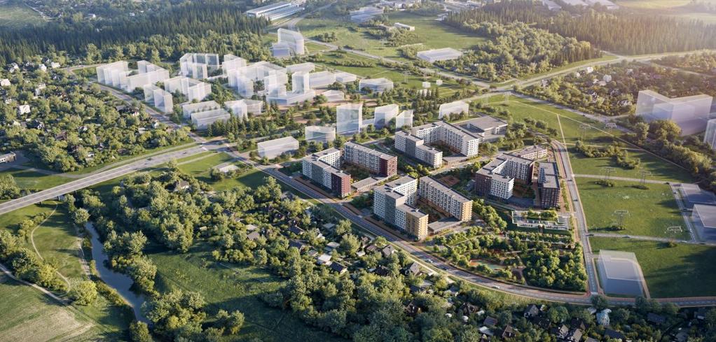 ЖК Подольские кварталы и Новые Ватутинки 3