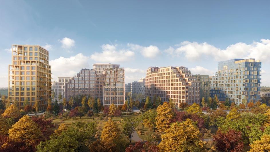 ЖК СберСити и ЖК Woods Москва 2