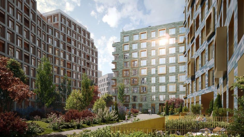 ЖК СберСити и ЖК West Garden Западный АО 3