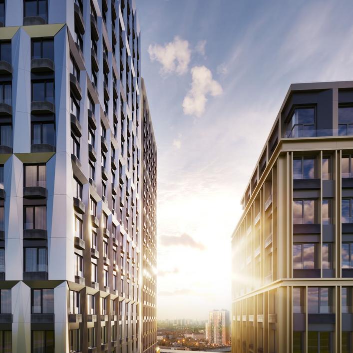 ЖК Среда на Лобачевского и ЖК Страна. Озёрная 8