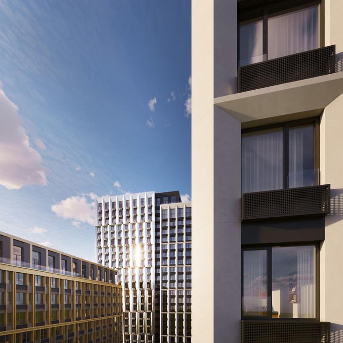 ЖК Страна. Озёрная и ЖК King&Sons 5