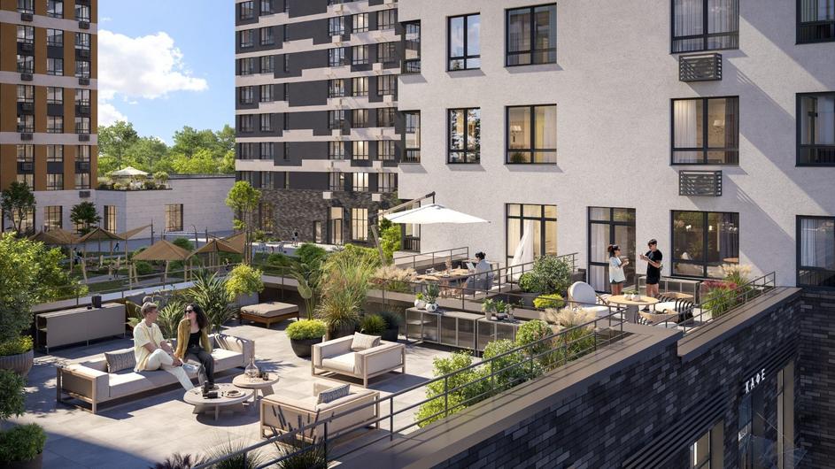 ЖК Квартал Западный и ЖК Деснаречье 10