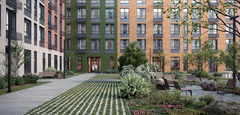 ЖК Страна.Заречная и ЖК Квартал Домашний Марьино 7