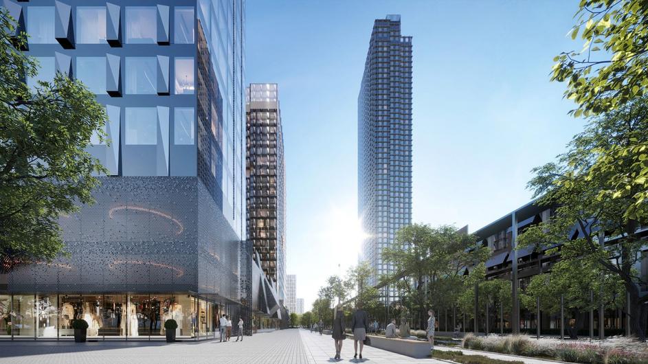 ЖК ФизтехСити и ЖК Upside Towers Москва 7