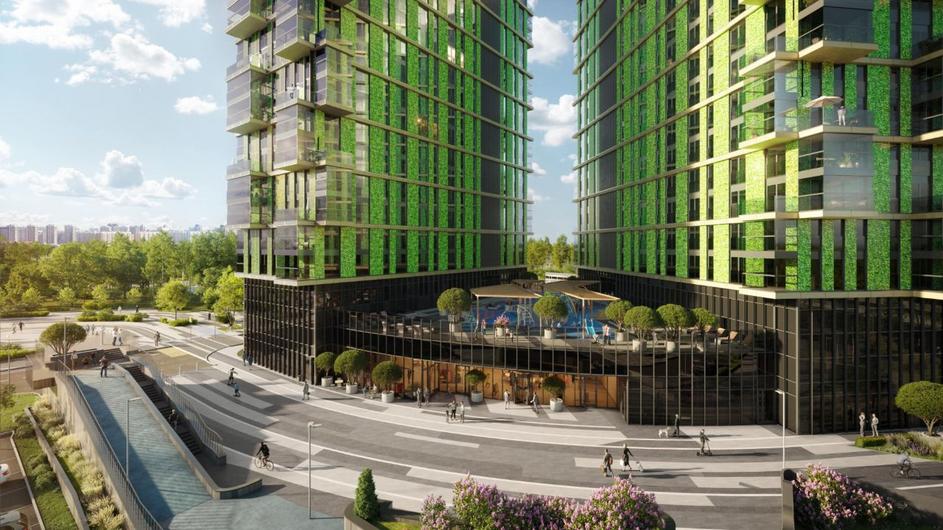 ЖК ФизтехСити и ЖК Октябрьская 98 3