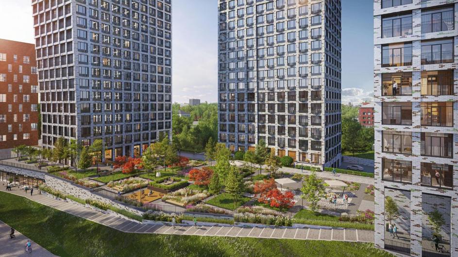 ЖК Dream Towers и Новоданиловская 8 8