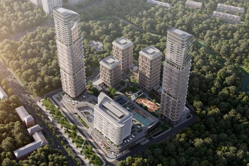 ЖК Родина парк и ЖК СберСити в Рублево-Архангельском 4