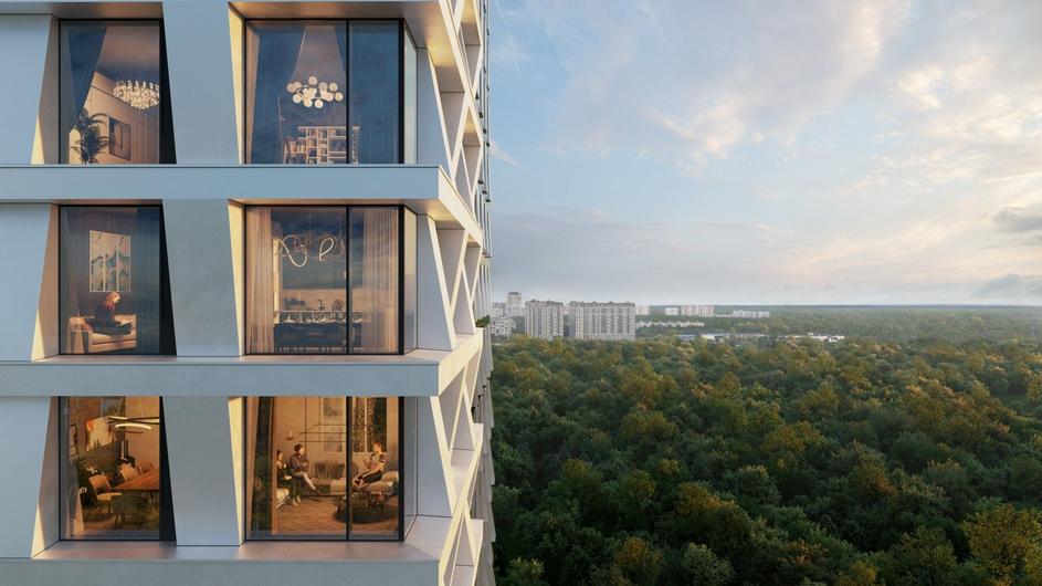 ЖК Октябрьская 98 и ЖК Мираполис обзор 9