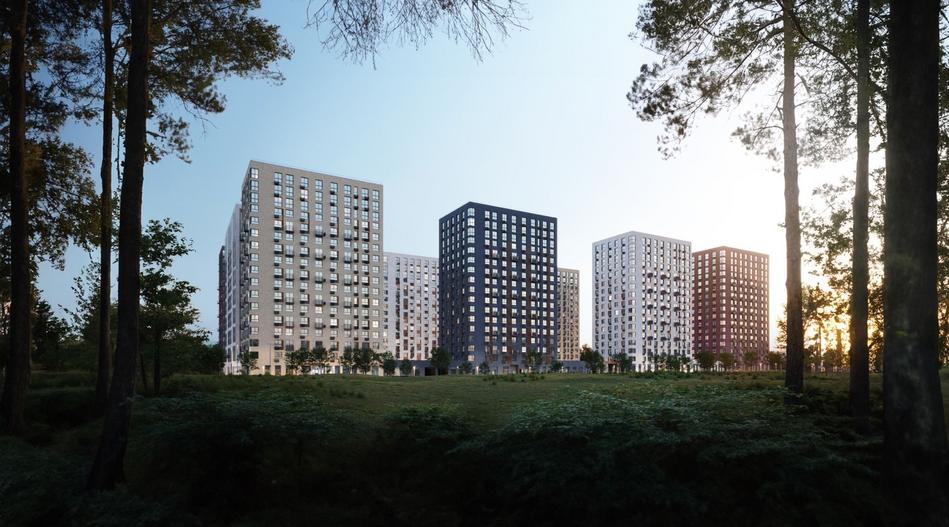 ЖК Foreville и ЖК Russian Design District 1