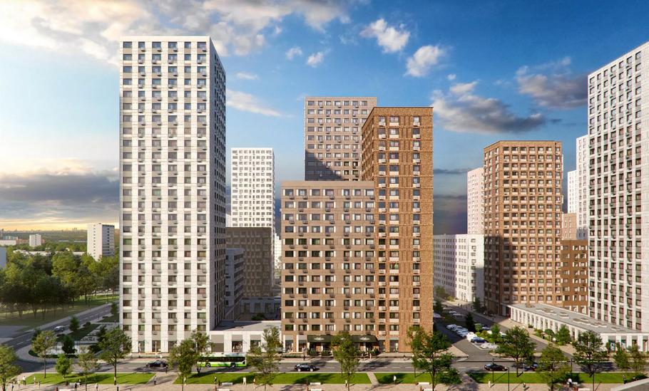 ЖК Метроном и ЖК Сиреневый парк 10