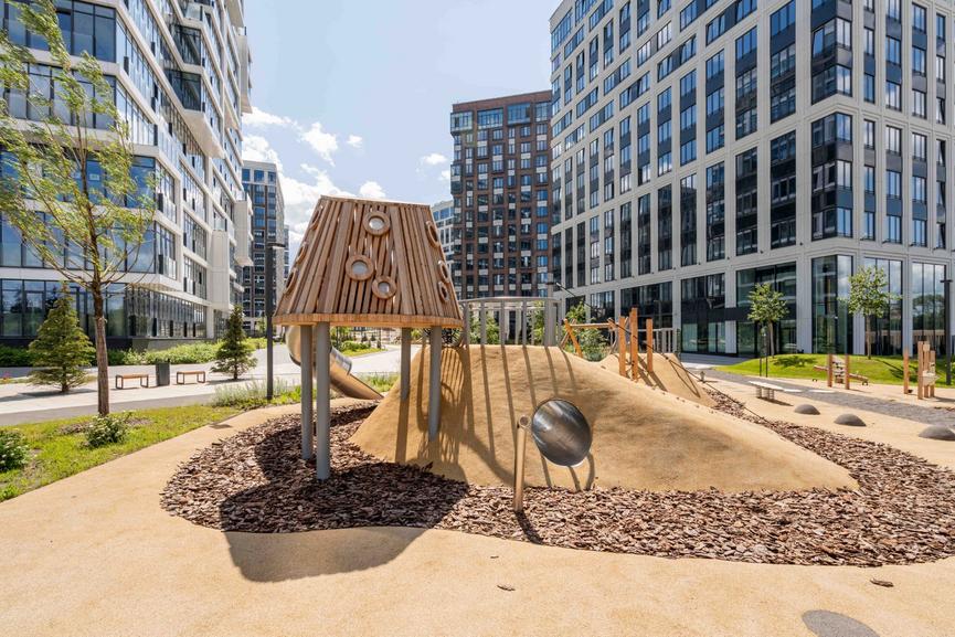 ЖК West Garden и ЖК Страна. Озёрная Западный АО 3