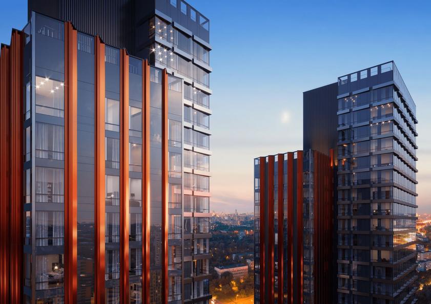 ЖК Eniteo и ЖК AFI Park Воронцовский 1