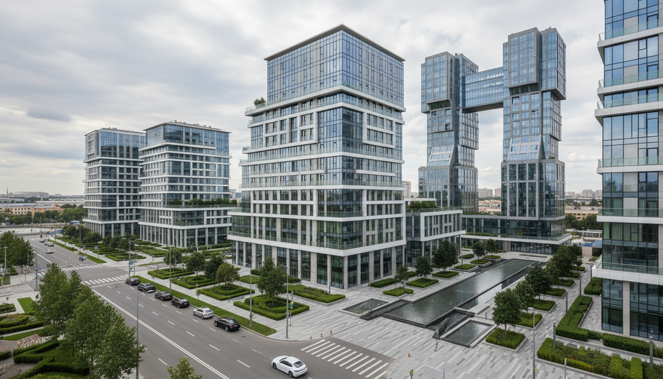 Современные жилые комплексы в Москве