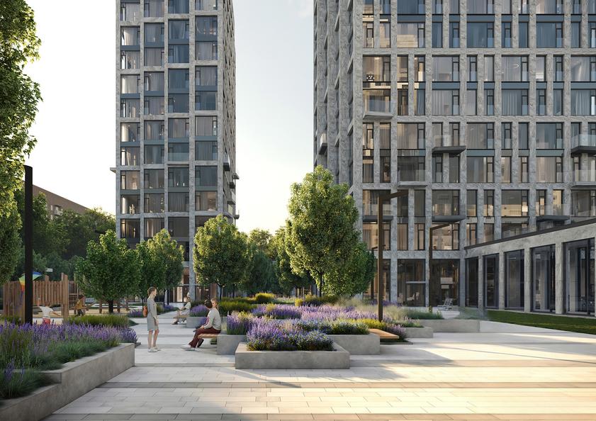 ЖК DREAM RIVA и Дом 7 Даниловский ЮАО Москвы 8