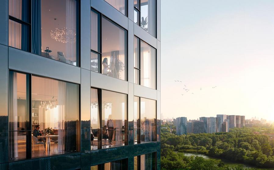 ЖК Veer и ЖК SET Москва 2