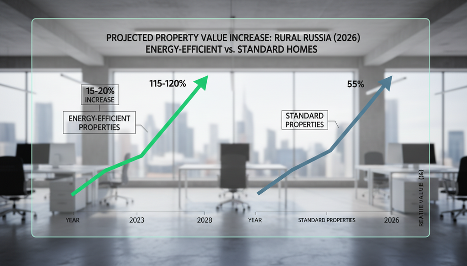 Рост цен на рынке загородной недвижимости