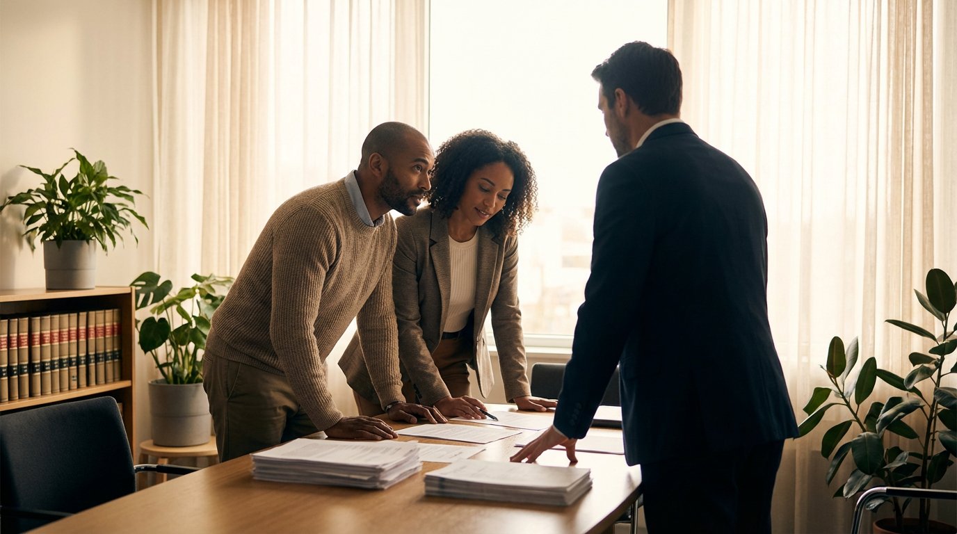 Консультация в банке или у ипотечного специалиста при покупке квартиры