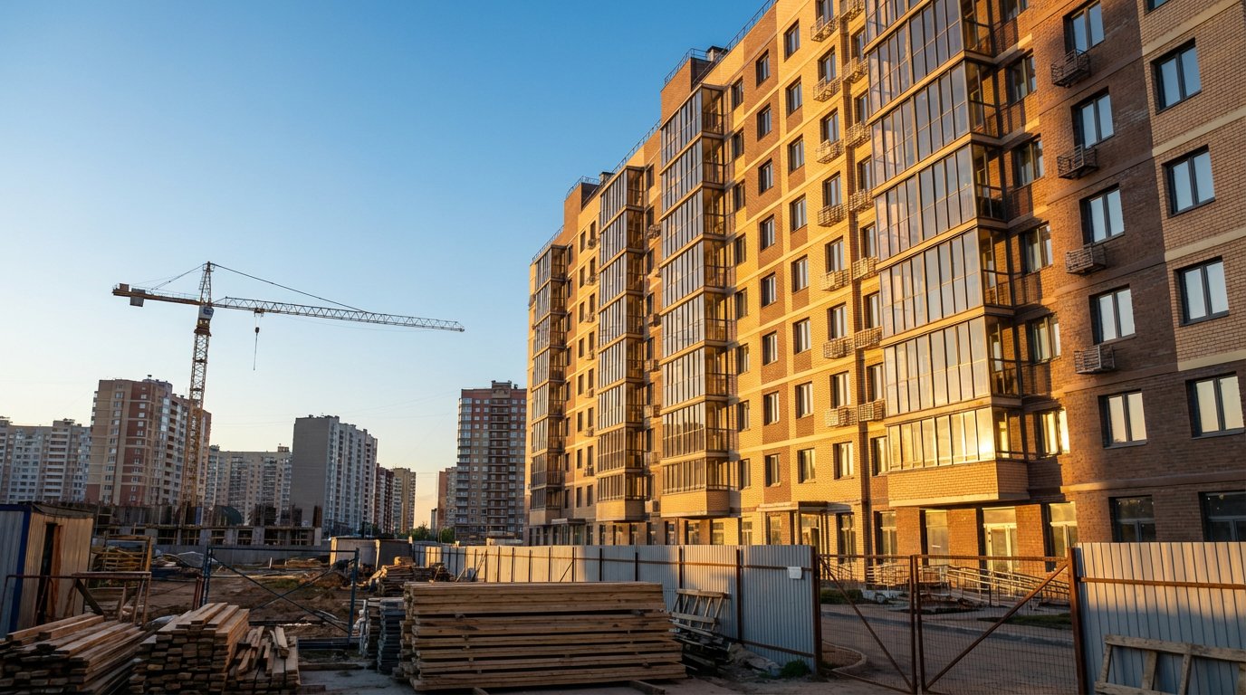 Строящийся жилой дом: ипотека на новостройку и этапы строительства